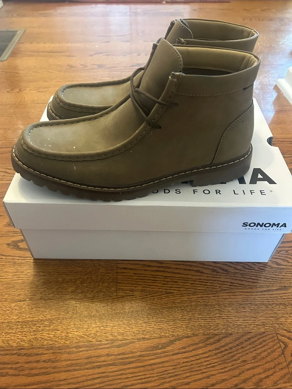 Sonoma Olive Chukka Boots for Men